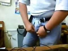 Gordito hetero pajero en la webcam